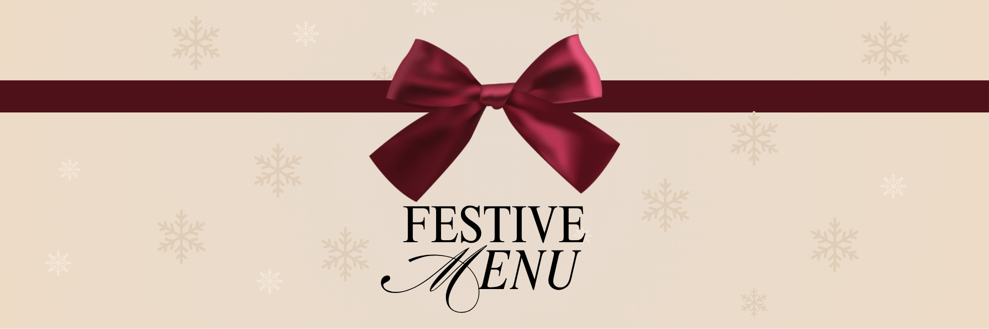 Festive Menu